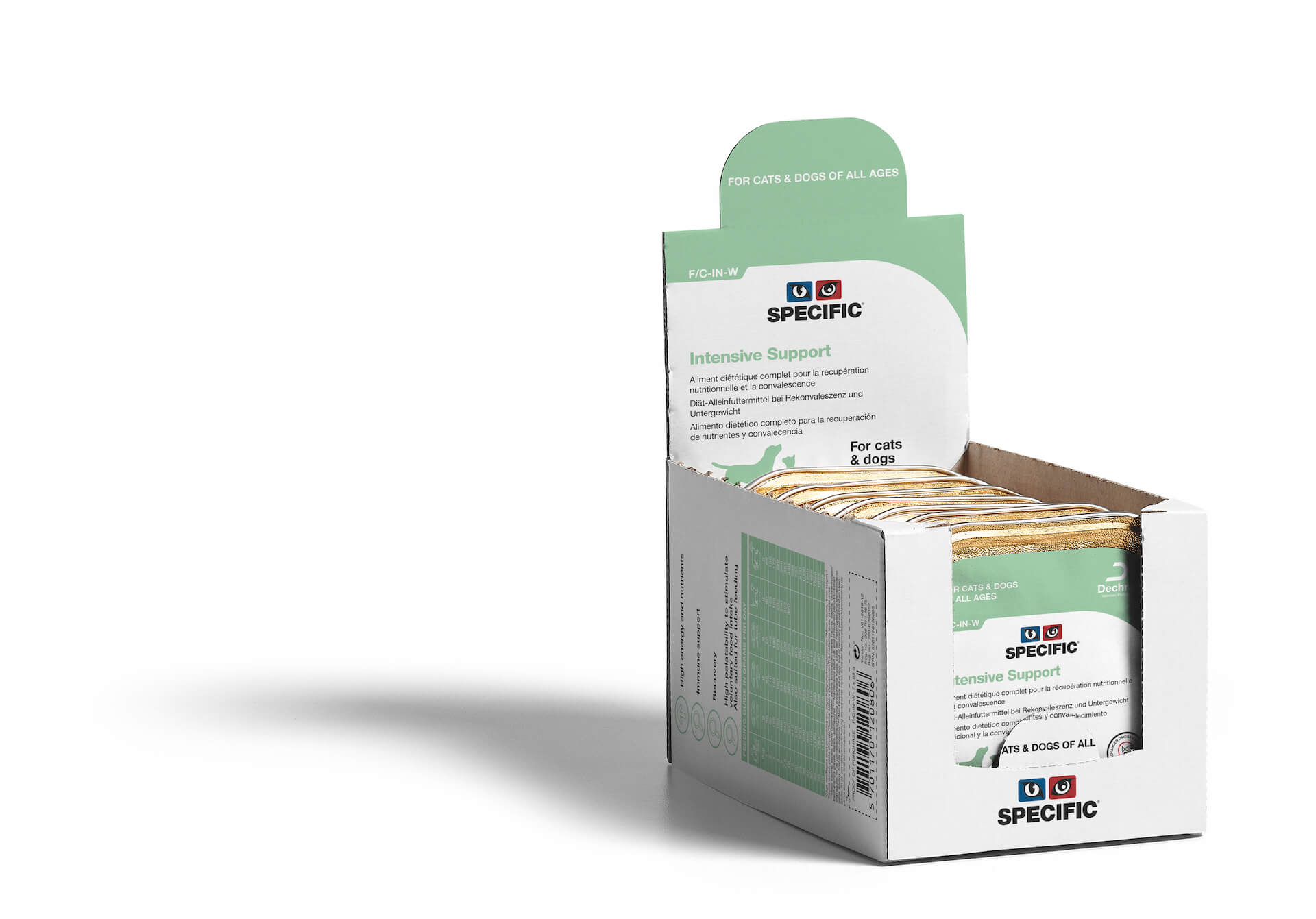 127251_SPECIFIC_Dog_Dispaly_7X95_SpecialCare_F-C-IN-W Specific F/C-IN-W Intensive Support 7x95g