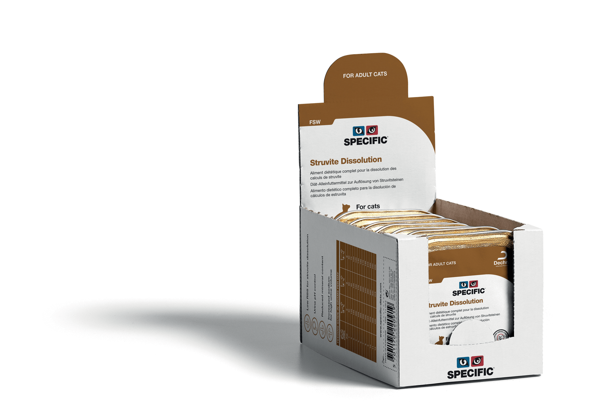 127632_SPECIFIC_Box_7X100_Open_SpecialCare_FSW Specific FSW Struvite Dissolution 7x100g