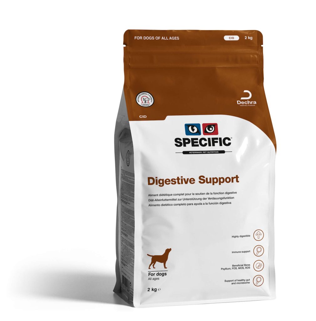 139268_Dechra_SpecialCare_Dog_Dry_CID_2kg_NEW_FORMULAR_2022 Specific CID Digestive Support