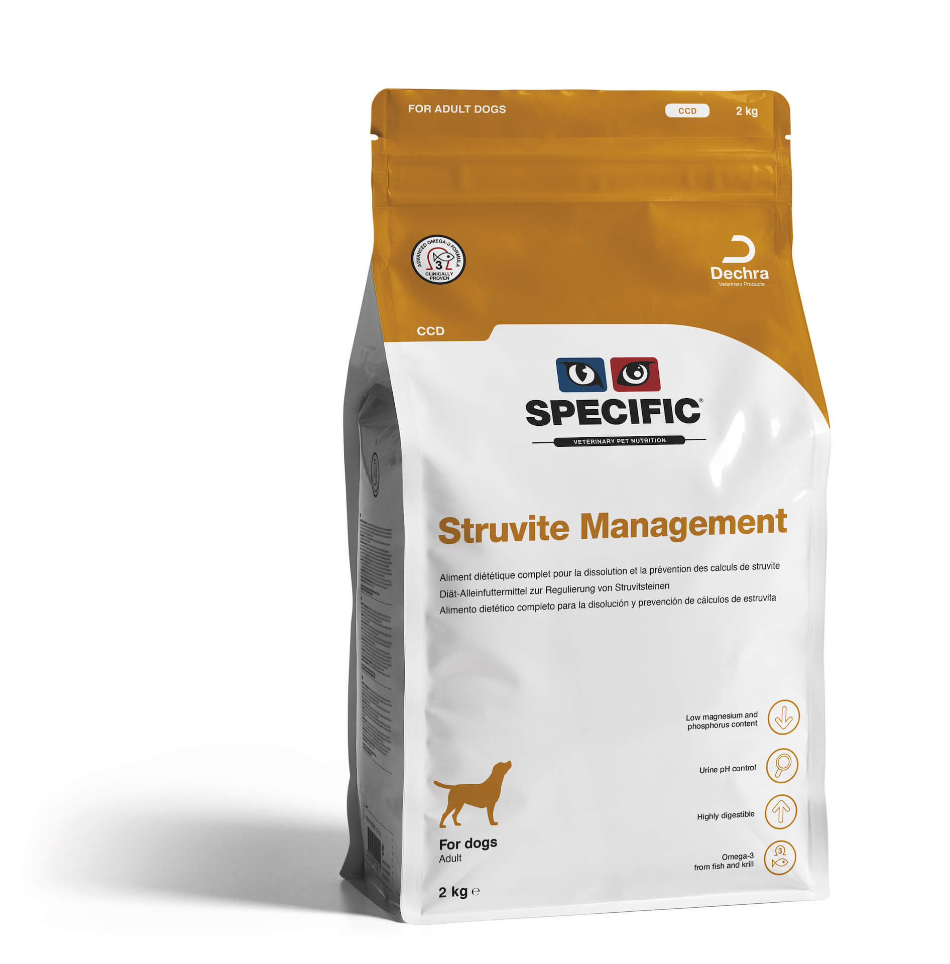 144928_SPECIFIC_Dog_Bag_2KG_SpecialCare_CCD_2 Kg Specific CCD Struvite Management