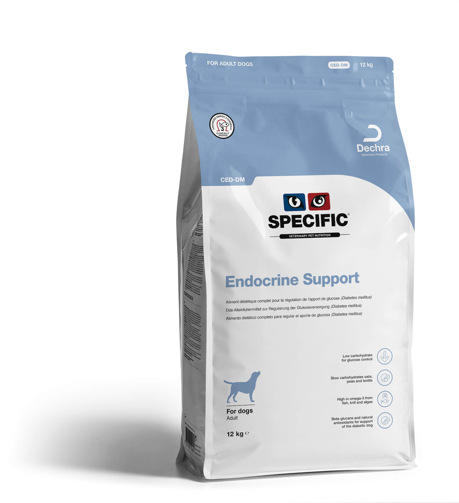 144981_SPECIFIC_Dog_SpecialCare_CED-DM_12 Kg Specific CED-DM Endocrine Support
