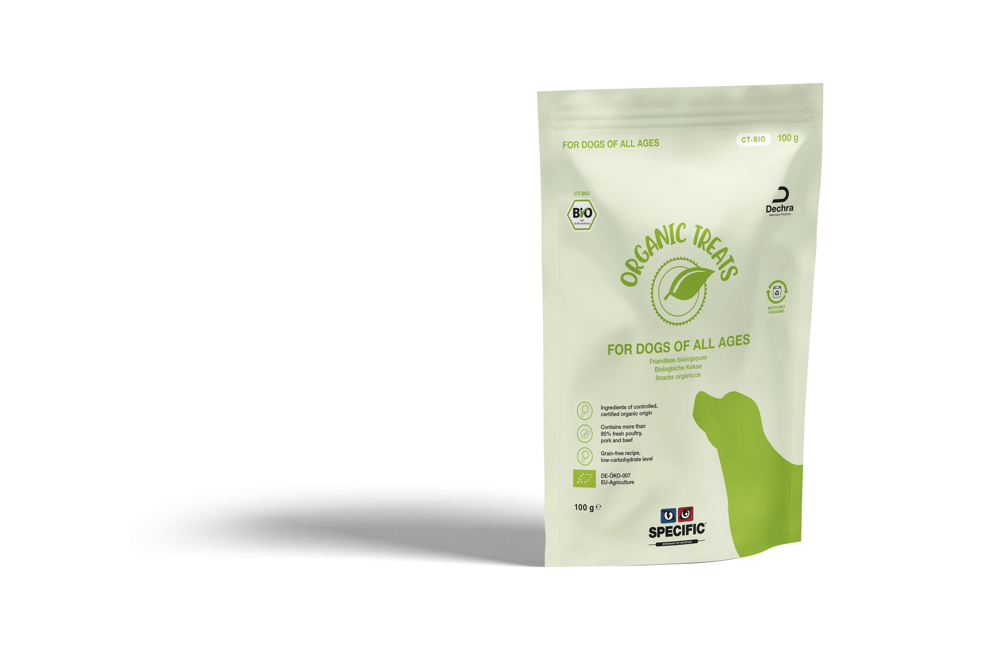 144986_Specific_Dog_OrganicTreats_CT-BIO_100g_C_NY Specific CT-BIO Organic Treats Dog 100g
