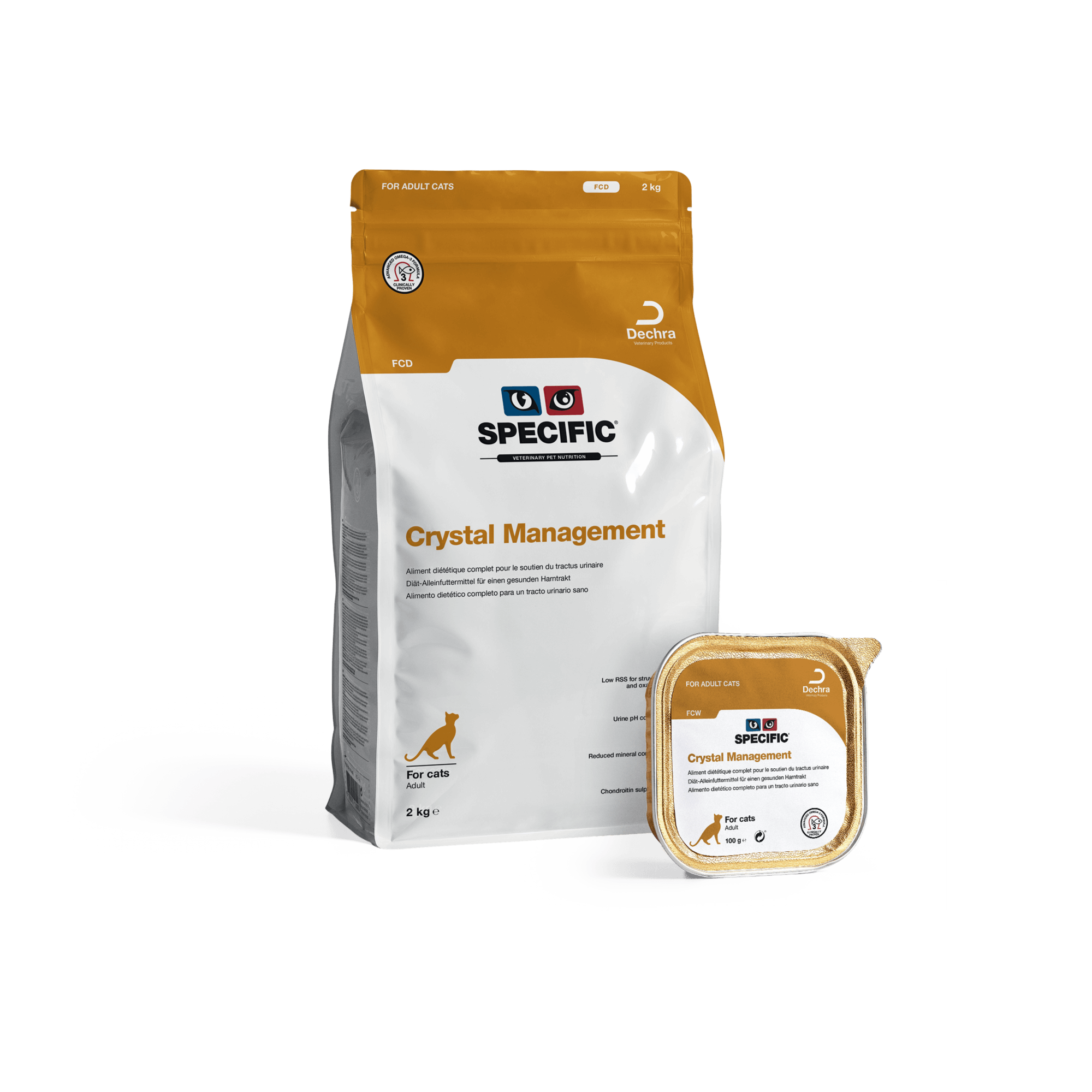 145216_145239_Specific_2kg_Rht_NEWpcks Specific FCD Crystal Management Cat