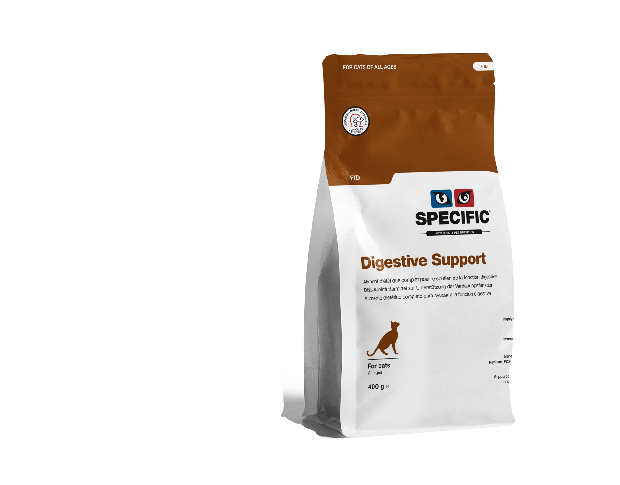 145223Dechra_SpecialCare_Cat_Dry_FID_New_Formular_400g Specific FID Digestive Support